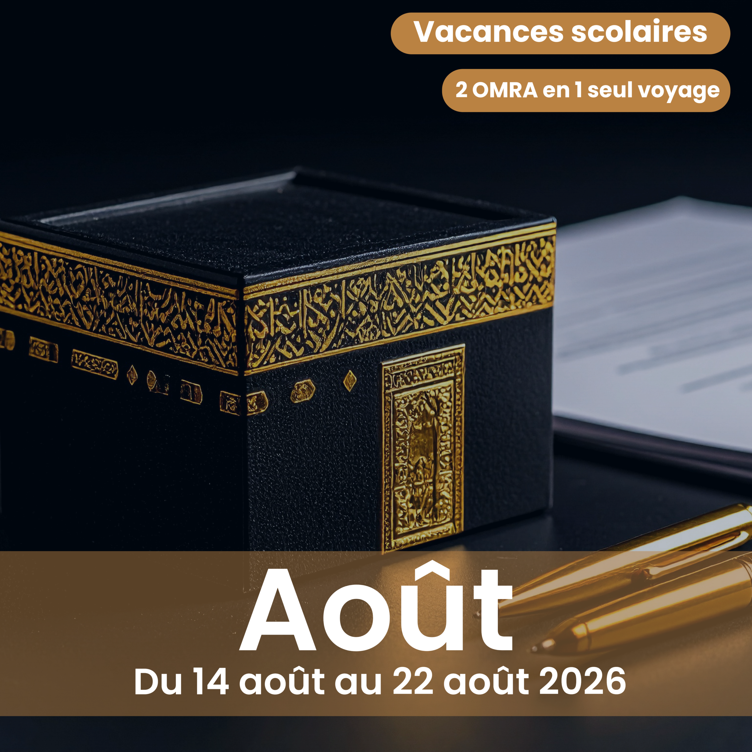 OMRA - AOUT -  GOOD SAFAR - GOODSAFAR - OMRA SAINT DENIS
