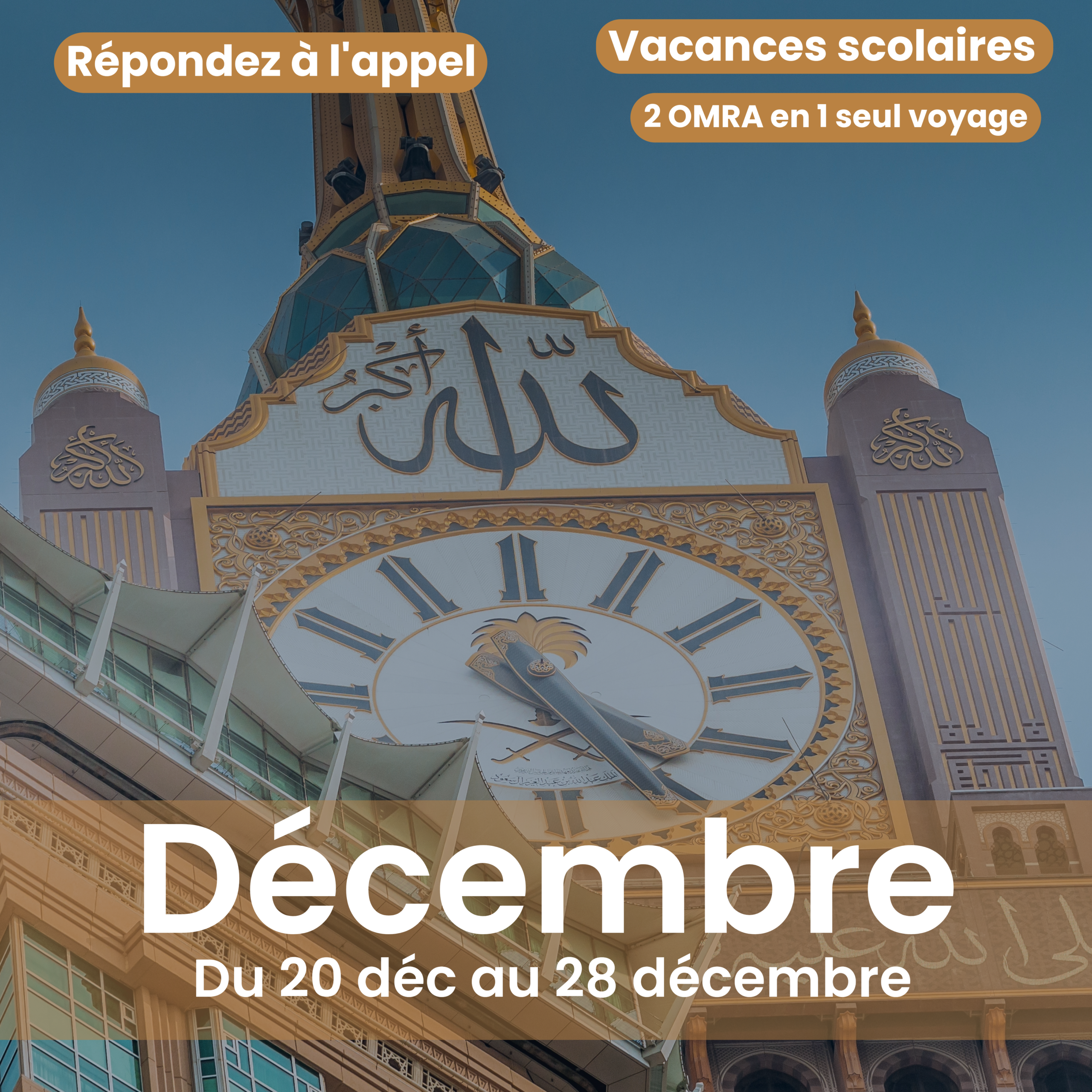 OMRA - SEPTEMBRE -  GOOD SAFAR - GOODSAFAR - OMRA SAINT DENIS