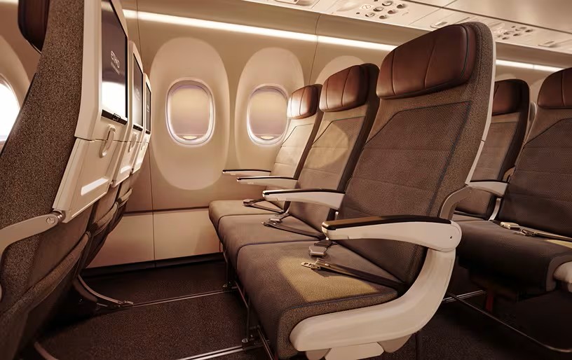 Cabine Etihad A321-LR