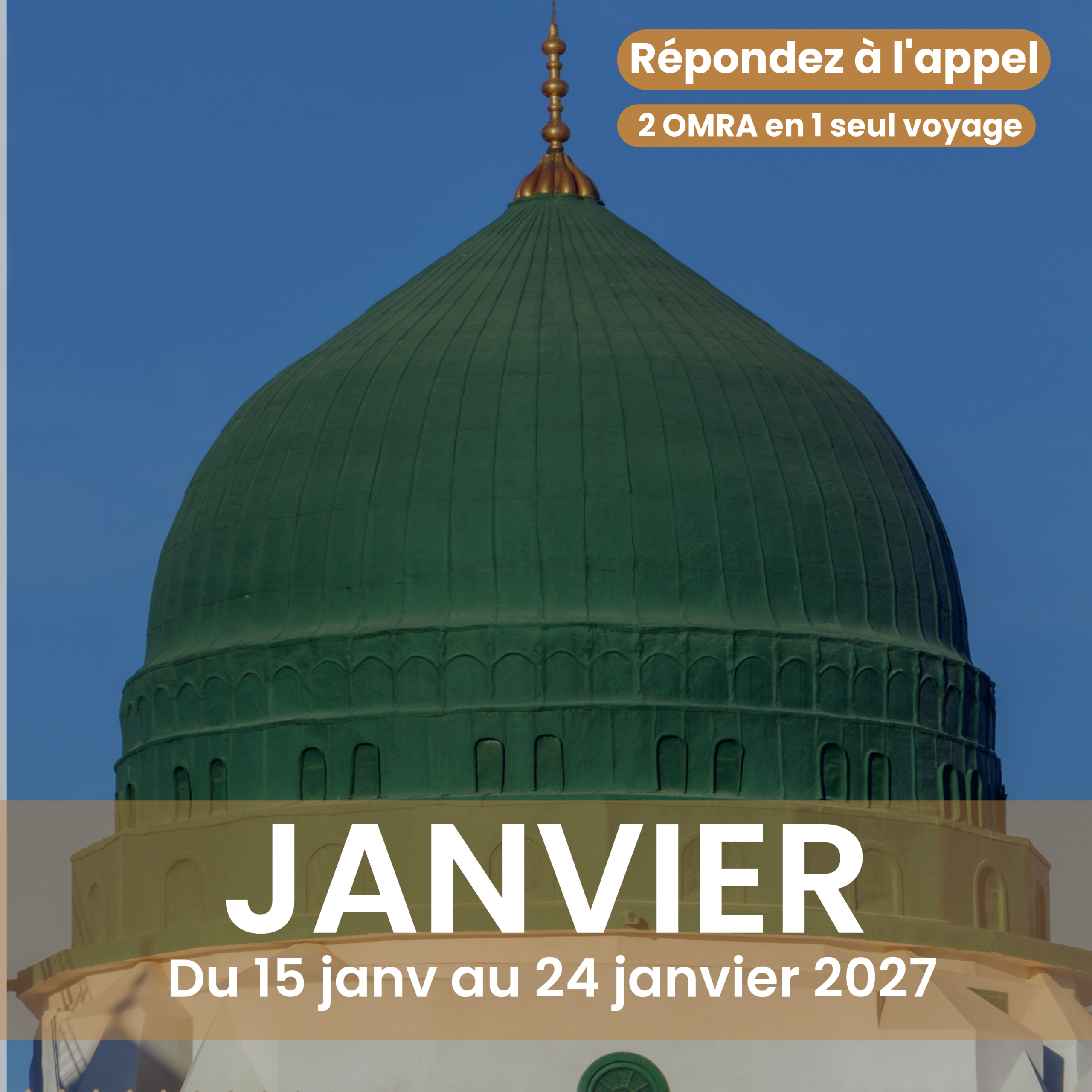 OMRA JANVIER 2027- E - GOOD SAFAR - GOODSAFAR - OMRA SAINT DENIS